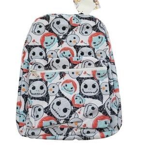 Disney Nightmare Before Christmas Tsum Tsum Jack Skellington, Sally 16" Backpack